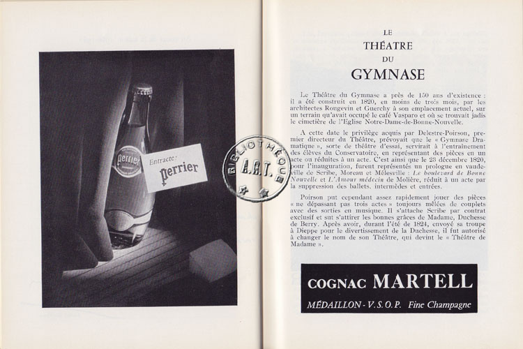 Les programmes de Théatre de l\