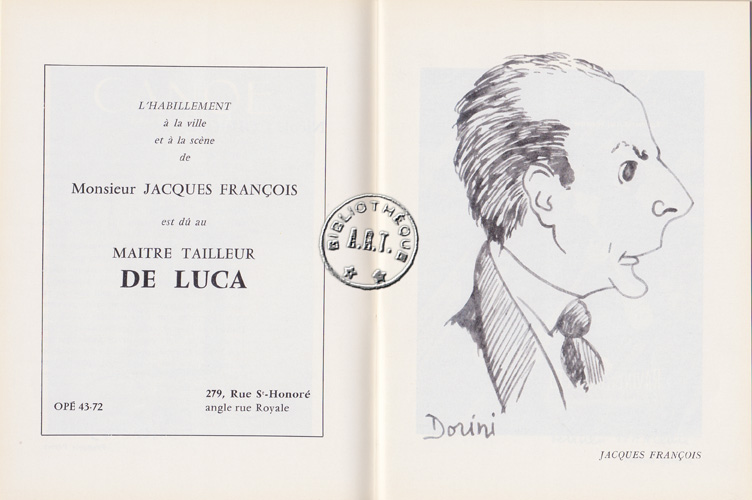 Les programmes de Théatre de l\