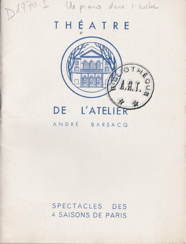 Les programmes de Théatre de l\