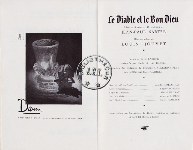 Les programmes de Théatre de l\