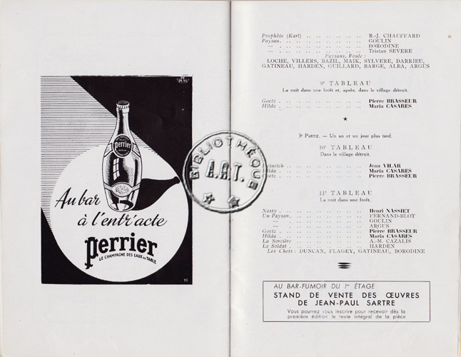 Les programmes de Théatre de l\