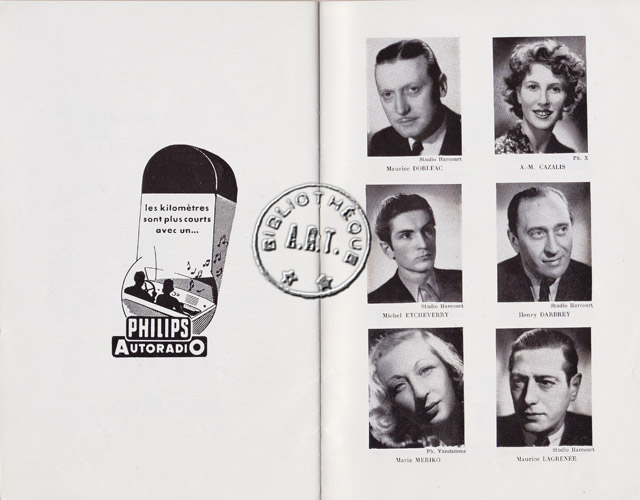 Les programmes de TThéatre de l\