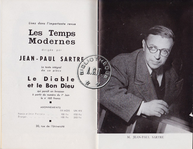 Les programmes de Théatre de l\