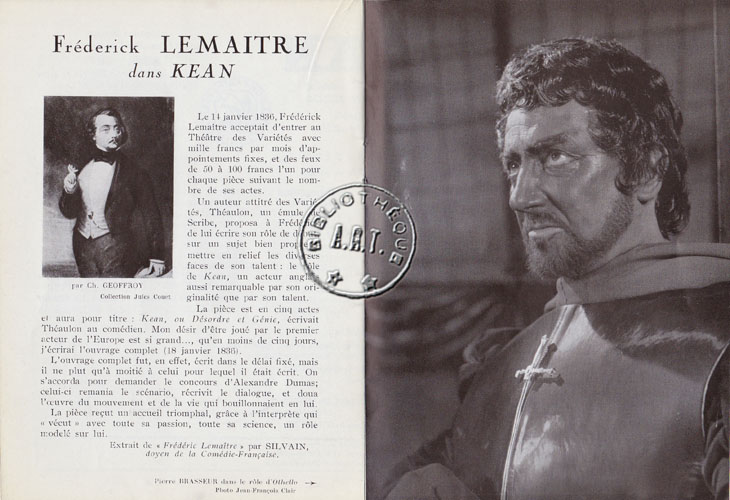 Les programmes de Théatre de l\