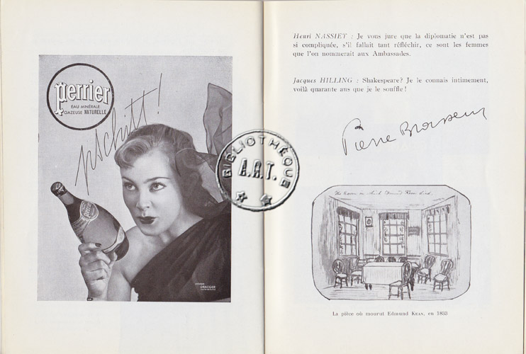Les programmes de Théatre de l\