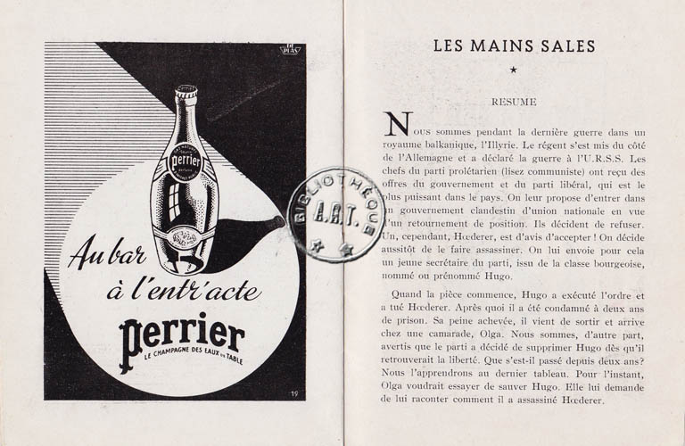 Les programmes de Théatre de l\