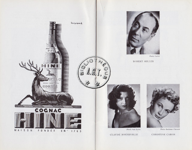 Les programmes de Théatre de l\