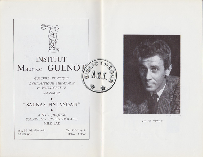 Les programmes de Théatre de l\