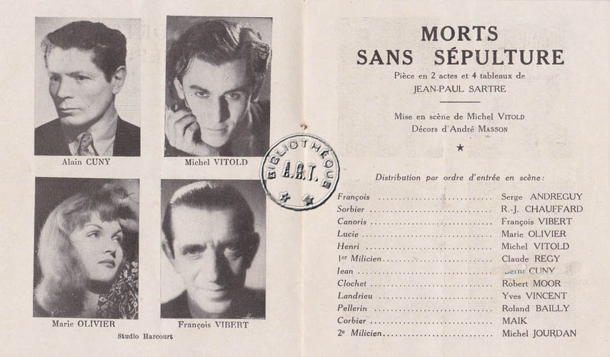 Les programmes de Théatre de l\