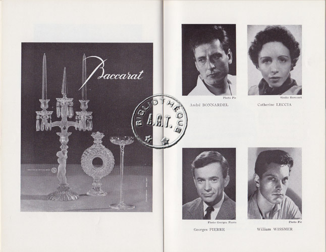 Les programmes de Théatre de l\