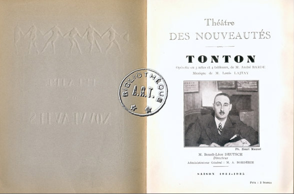 Les programmes de Théatre de l\