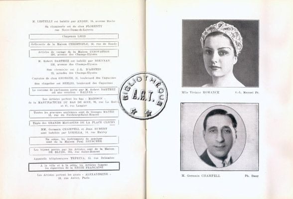 Les programmes de Théatre de l\