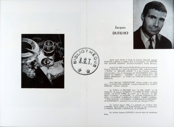 Les programmes de Théatre de l\