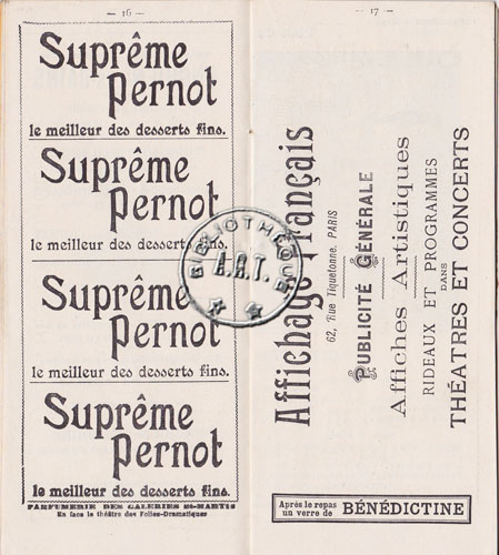Les programmes de Théatre de l\