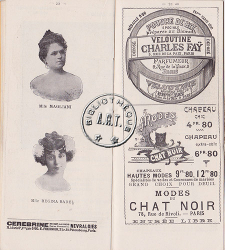 Les programmes de Théatre de l\