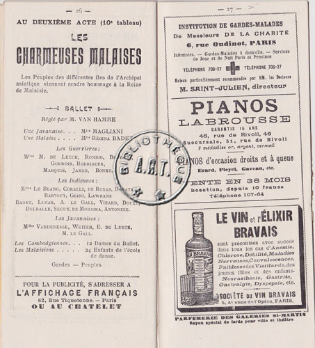 Les programmes de Théatre de l\