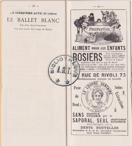 Les programmes de Théatre de l\