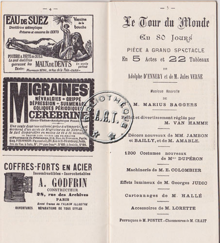 Les programmes de Théatre de l\