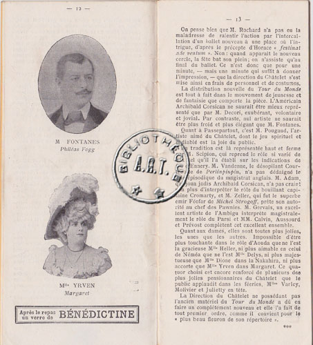 Les programmes de Théatre de l\