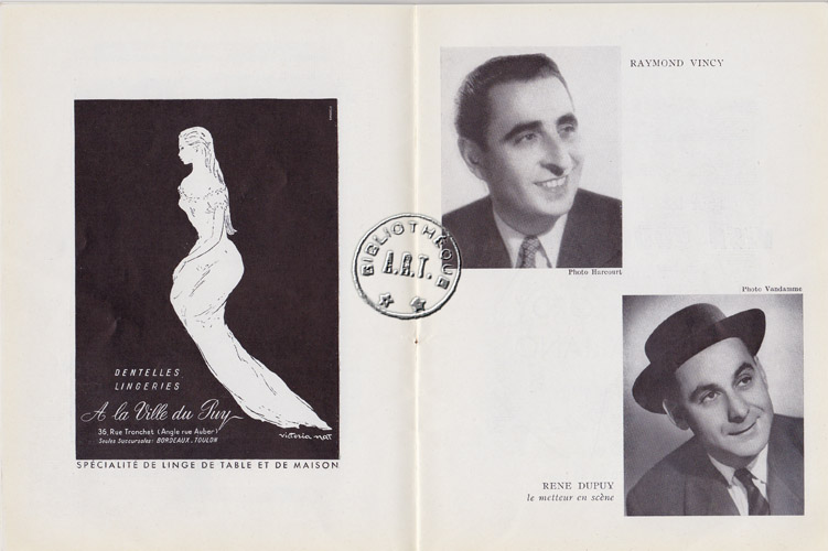 Les programmes de Théatre de l\