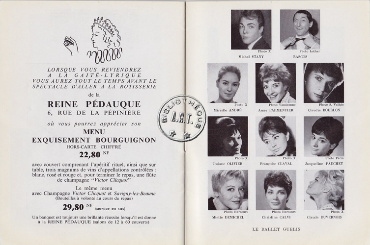 Les programmes de Théatre de l\
