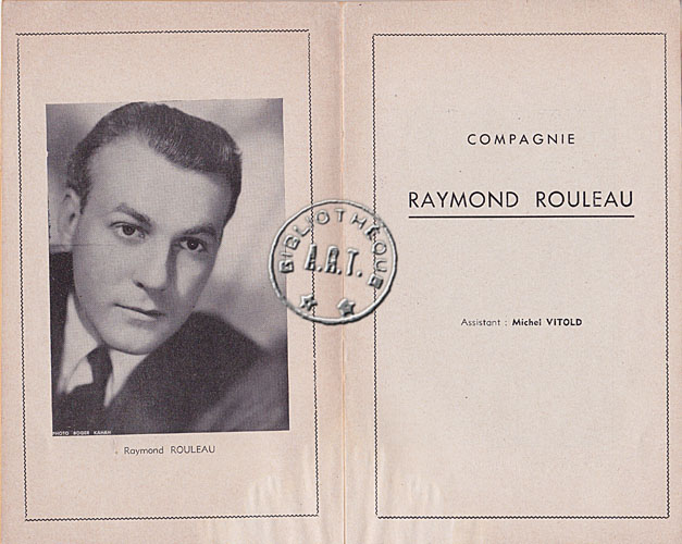 Les programmes de Théatre de l\