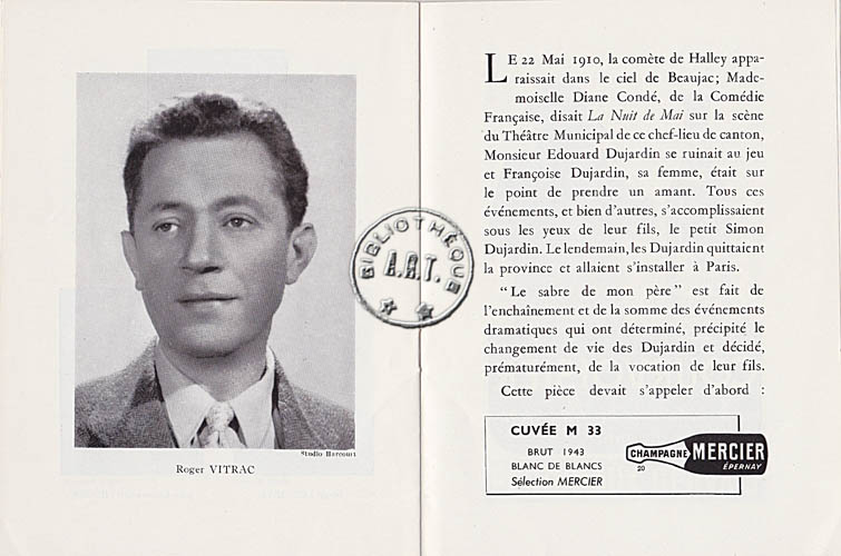 Les programmes de Théatre de l\