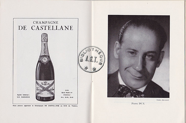 Les programmes de Théatre de l\