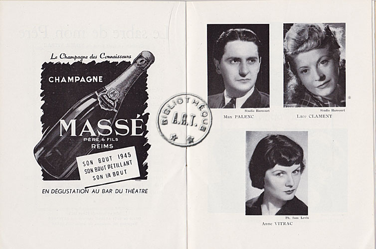 Les programmes de Théatre de l\