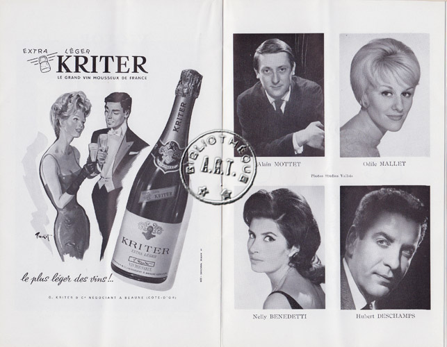 Les programmes de Théatre de l\